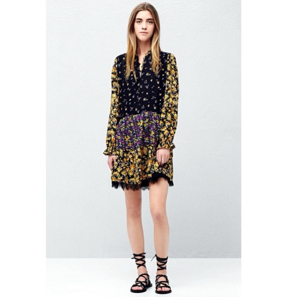 Mango Floral Tunic Dress